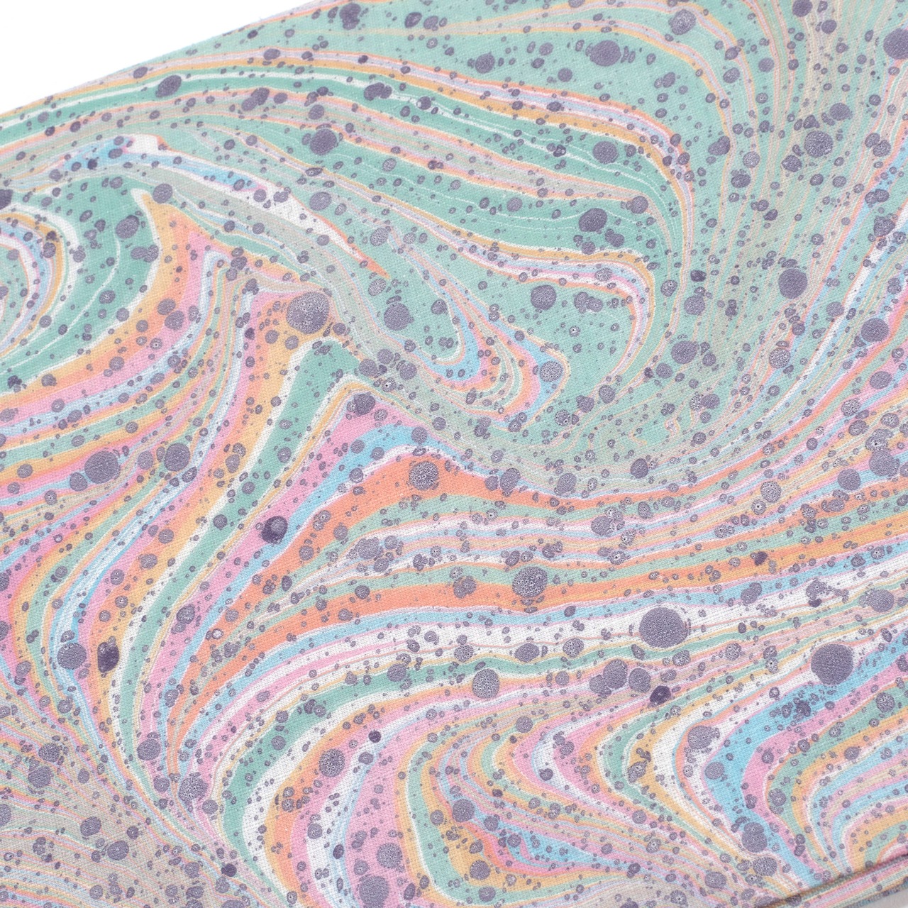 リバーシブル半幅帯 ［symphony］矢羽崩し柄×ドット