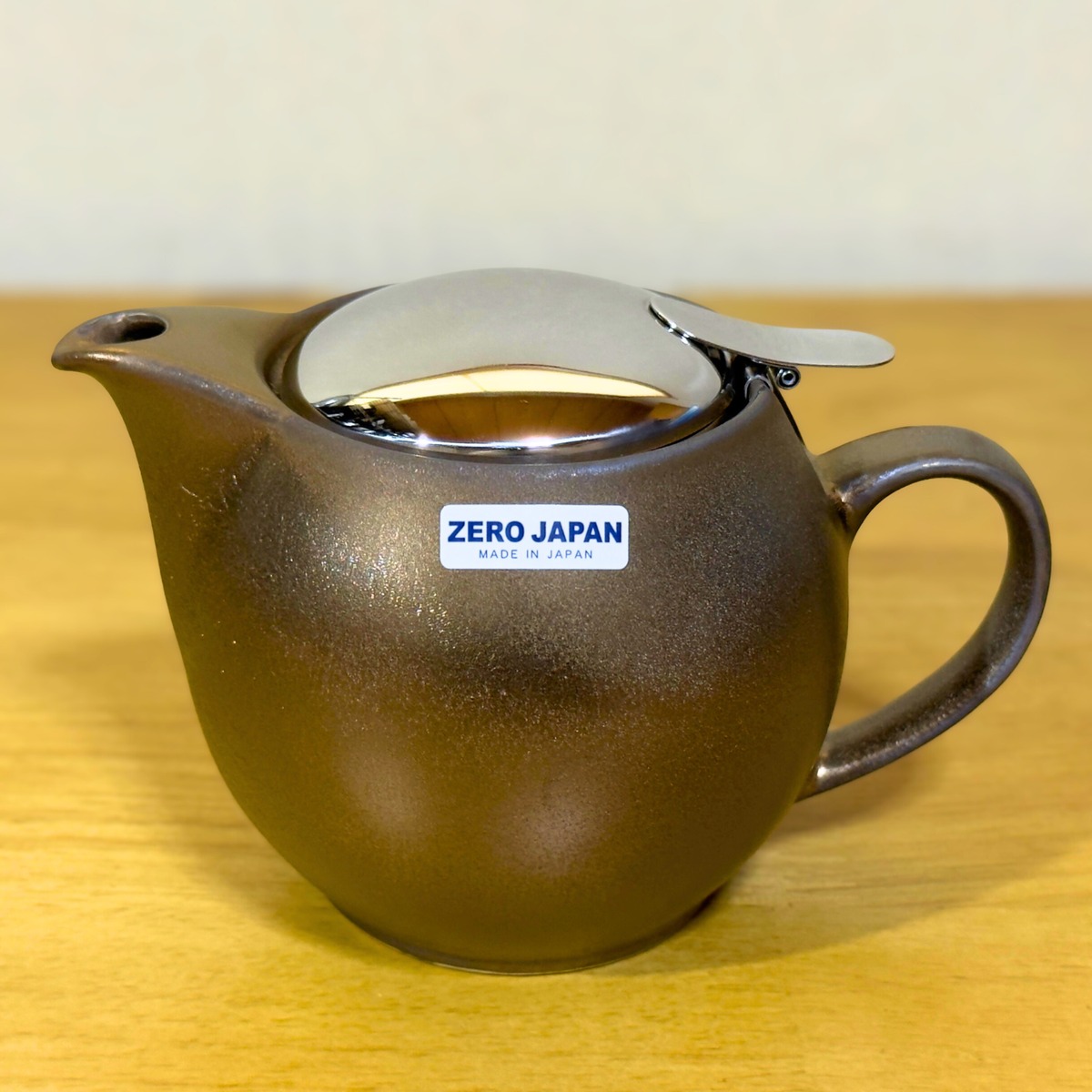 ZEROJAPAN ユニバーサル ティーポット 450cc アンティークゴールド