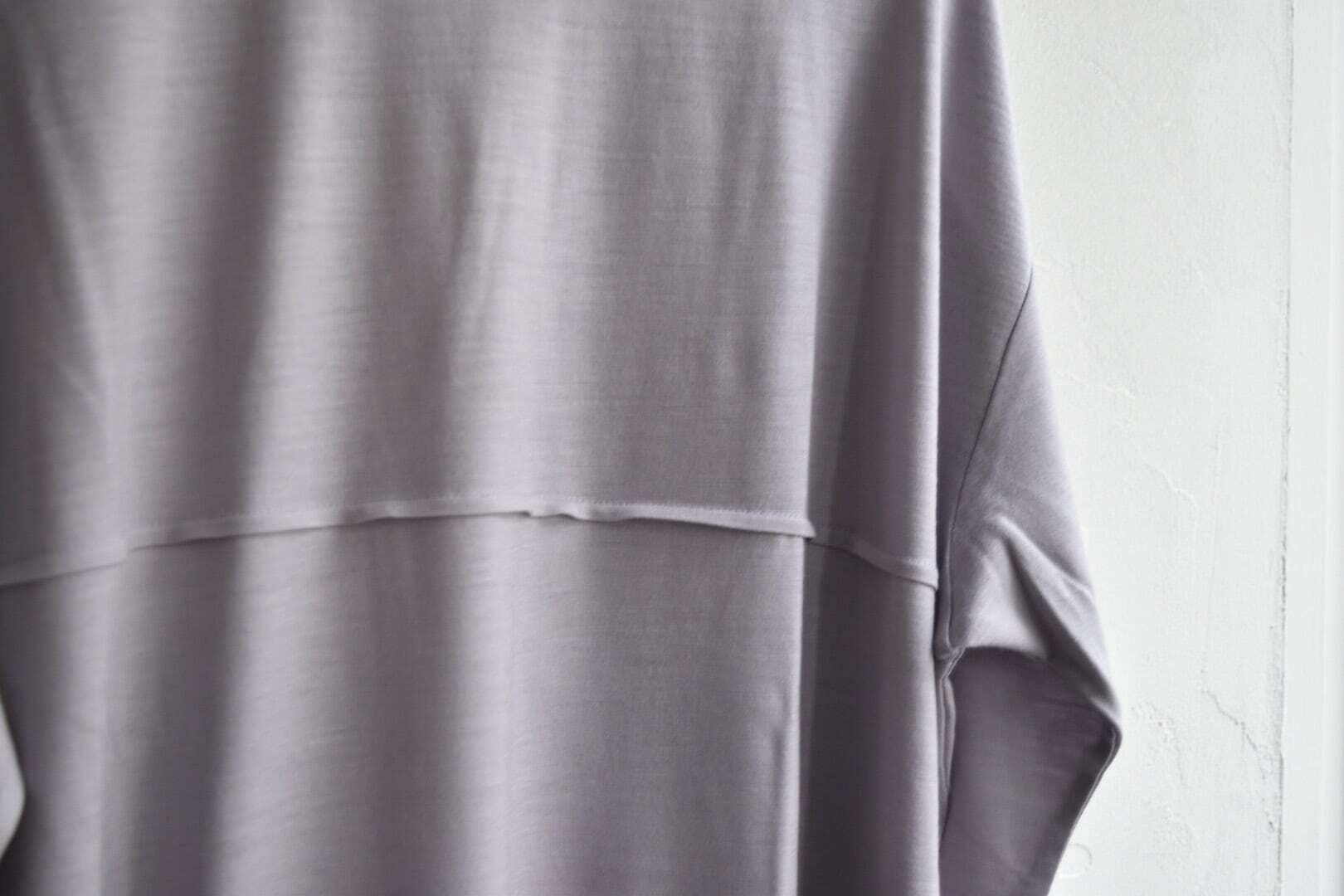 BUDO(ブドー) Merino Wool Long Cut Sleeve mauve | play field mountain
