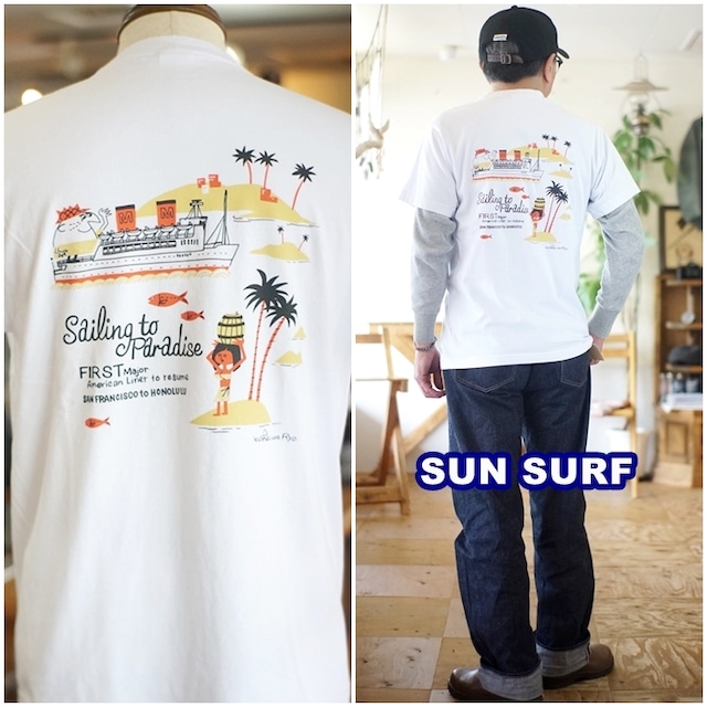 SUNSURF 　サンサーフ　アンクルトリス　半袖プリントTシャツ 　東洋エンタープライズ　TOYO  79386