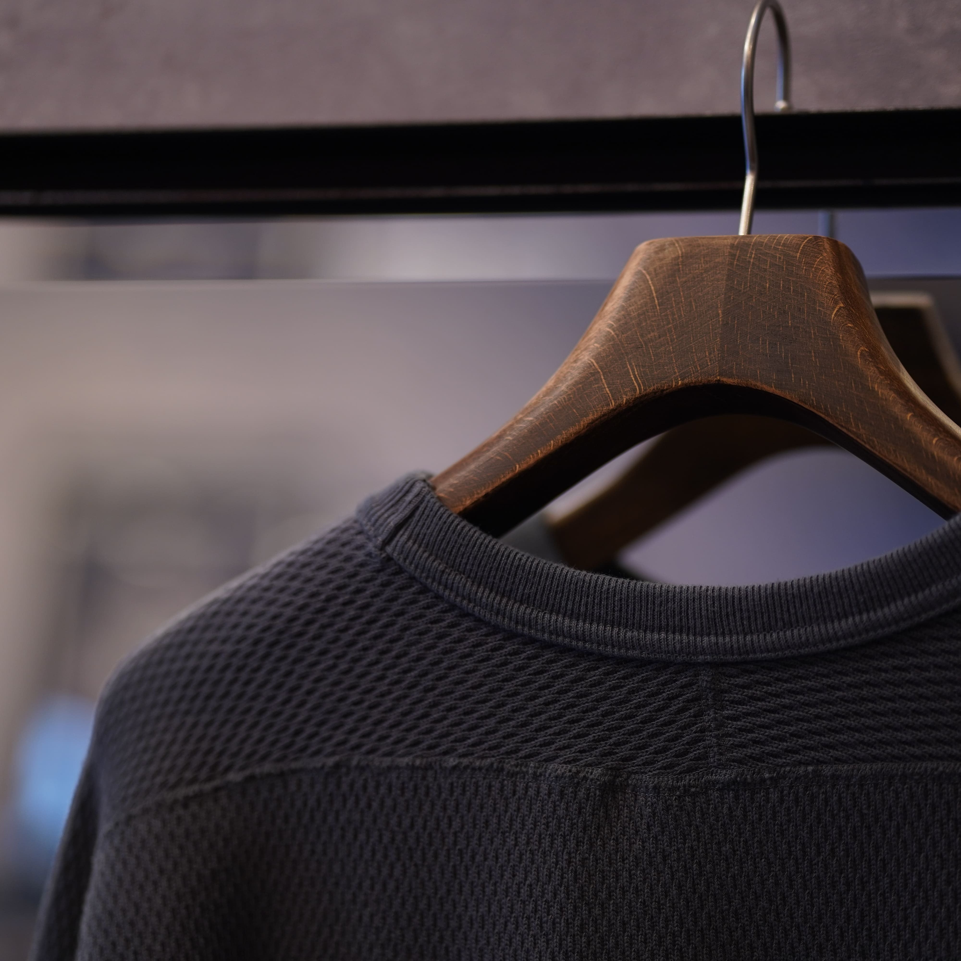 Indian Hill Knitting Service サーマル 黒 40 Indian Hill Knitting Service サーマル 黒 40 Indian Hill Knitting