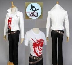 ダンガンロンパ★絶望の高校生 桑田怜恩風　　コスプレ衣装 cosplay コスチューム K5426 ダンガンロンパ 絶望の高校生 桑田怜恩風 コスプレ衣装 cosplay