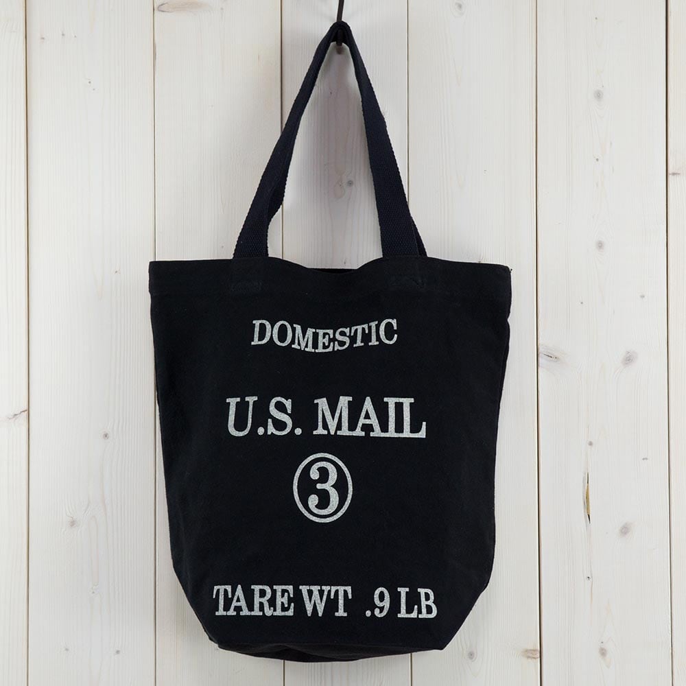 U.S.MAIL キャンバストートバッグ ToteBag BLK U.S.MAIL