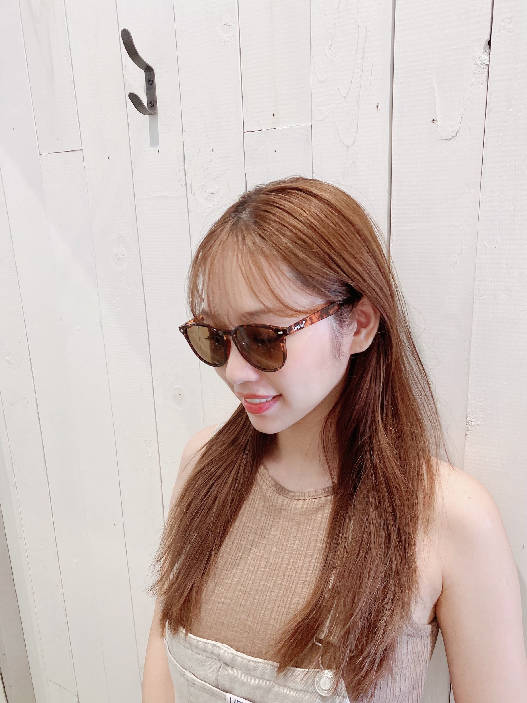 UV99％CUT★LIFE is Islandブラウンサングラス ケース付 ¥ 3990(￥4389)