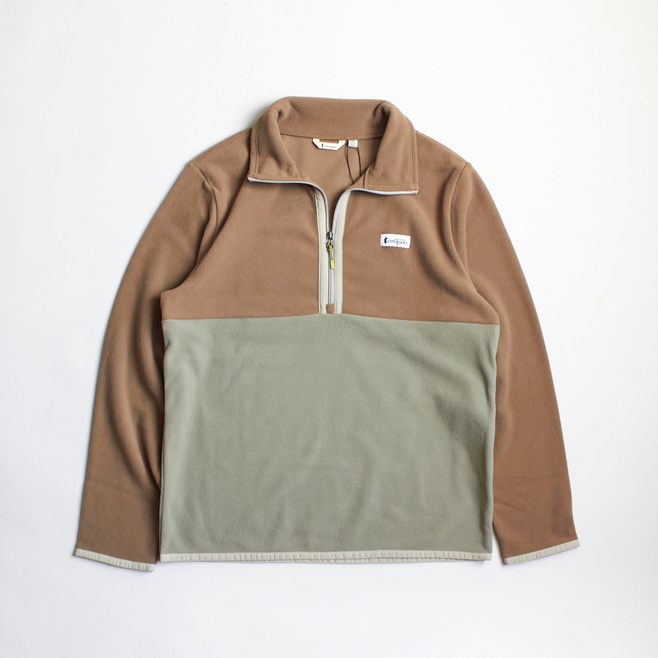 Cotopaxi(コトパクシ)Amado Fleece Pullover - MENS -Dune/Stone メンズハーフジップフリース