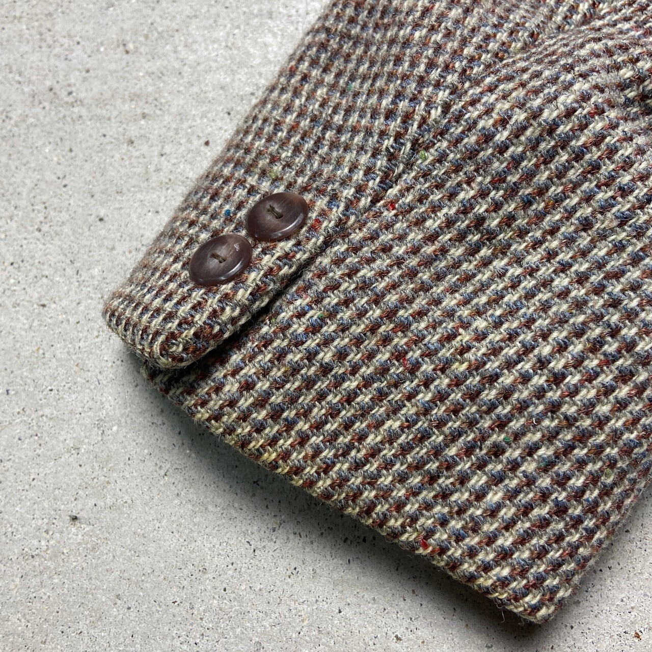 HARRIS TWEED ハリスツイード ウールテーラードジャケット メンズ2XL