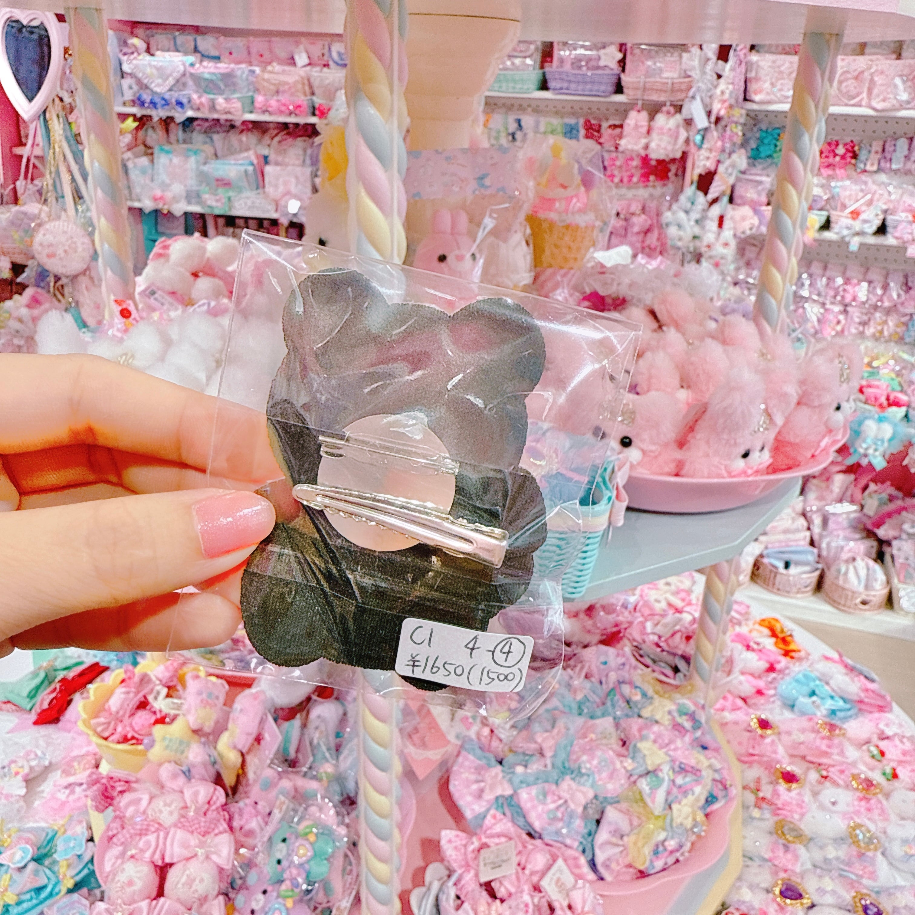 【C1】4-4クリップブローチ