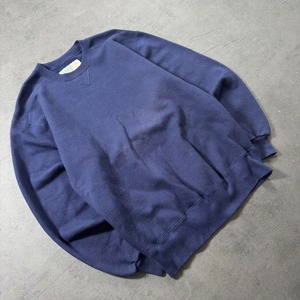 L.L.Bean × Russell 90s sweatshirt solid navy M 古着