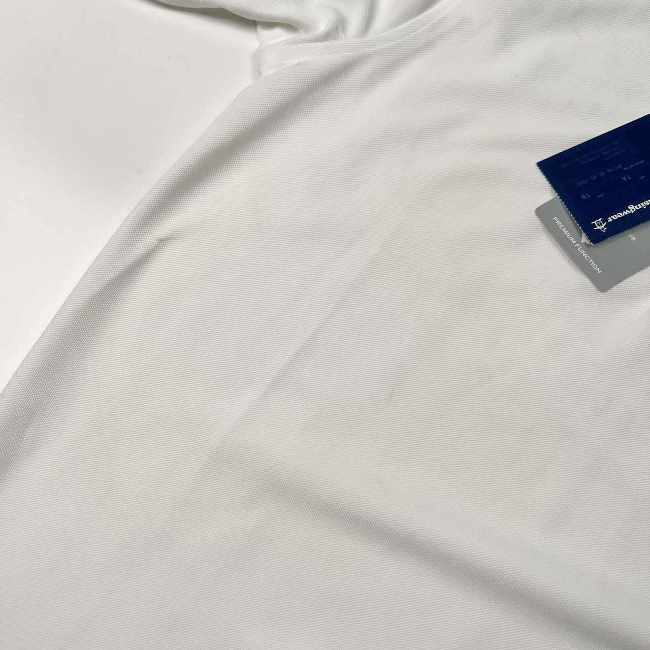 タグ付き Munsingwear マンシングウェア ゴルフ ポケット付き 長袖 ポロシャツ サイズ M /ホワイト