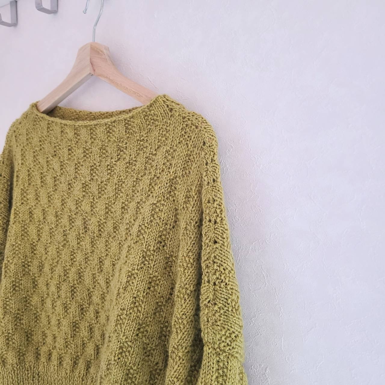 ミモザ模様のセーター | Jul Knitting キット | ［hus:］フース