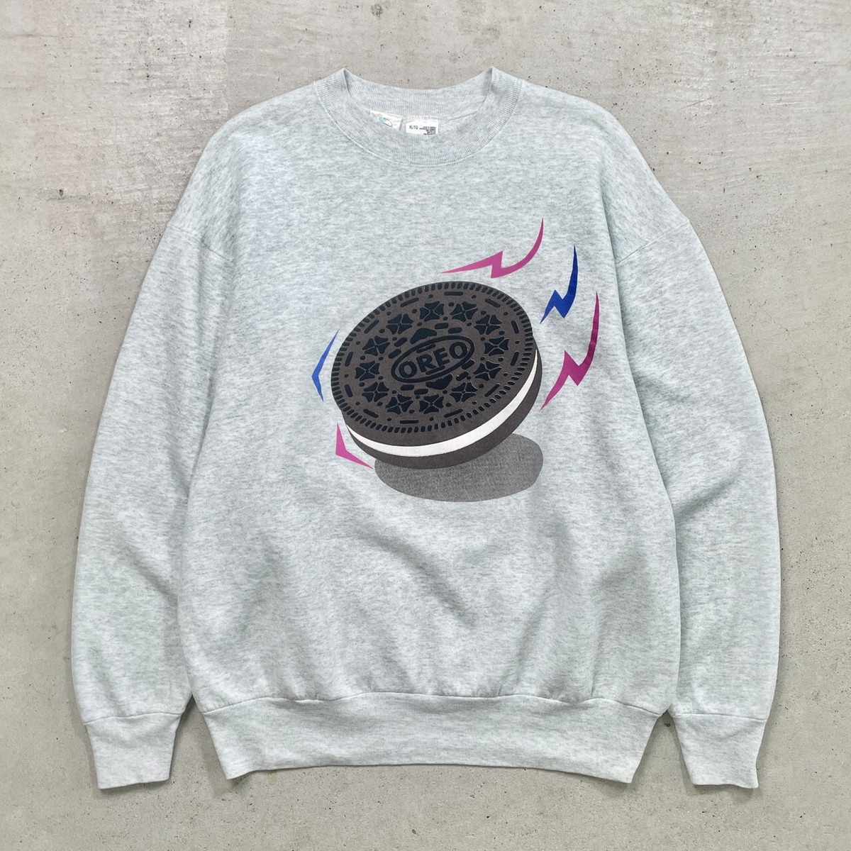 90年代 カナダ製 OREO オレオ 企業ロゴプリント スウェットシャツ 