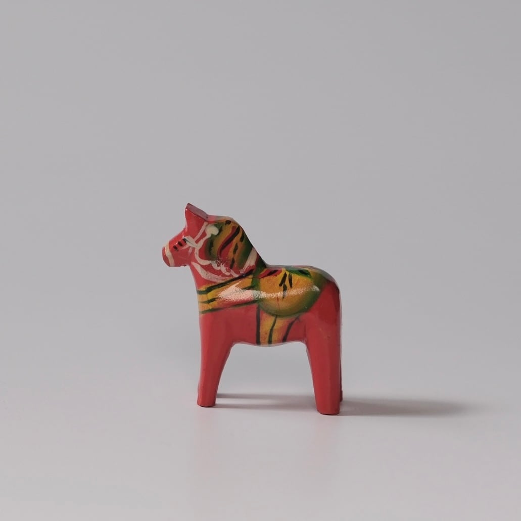 Dalahäst Dala Horse ダーラヘスト ダーラナホース レッド 3cm