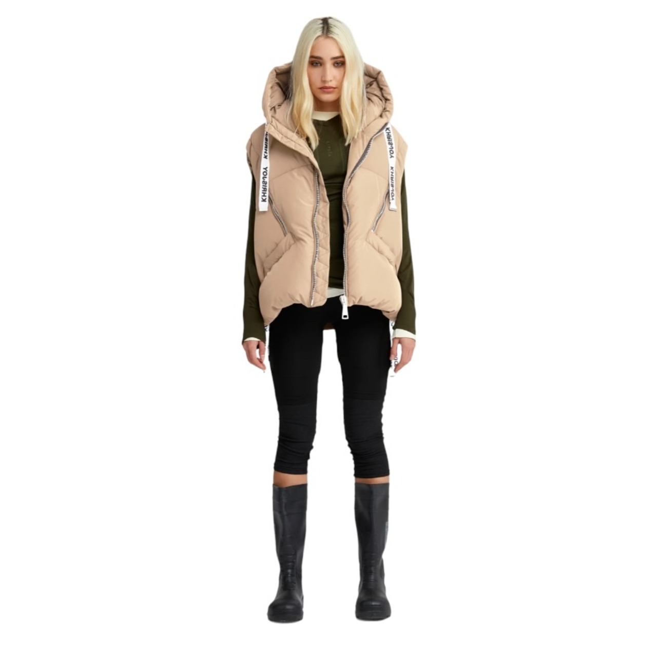 【KHRISJOY】PUFF ICONIC VEST(4色展開) - 1