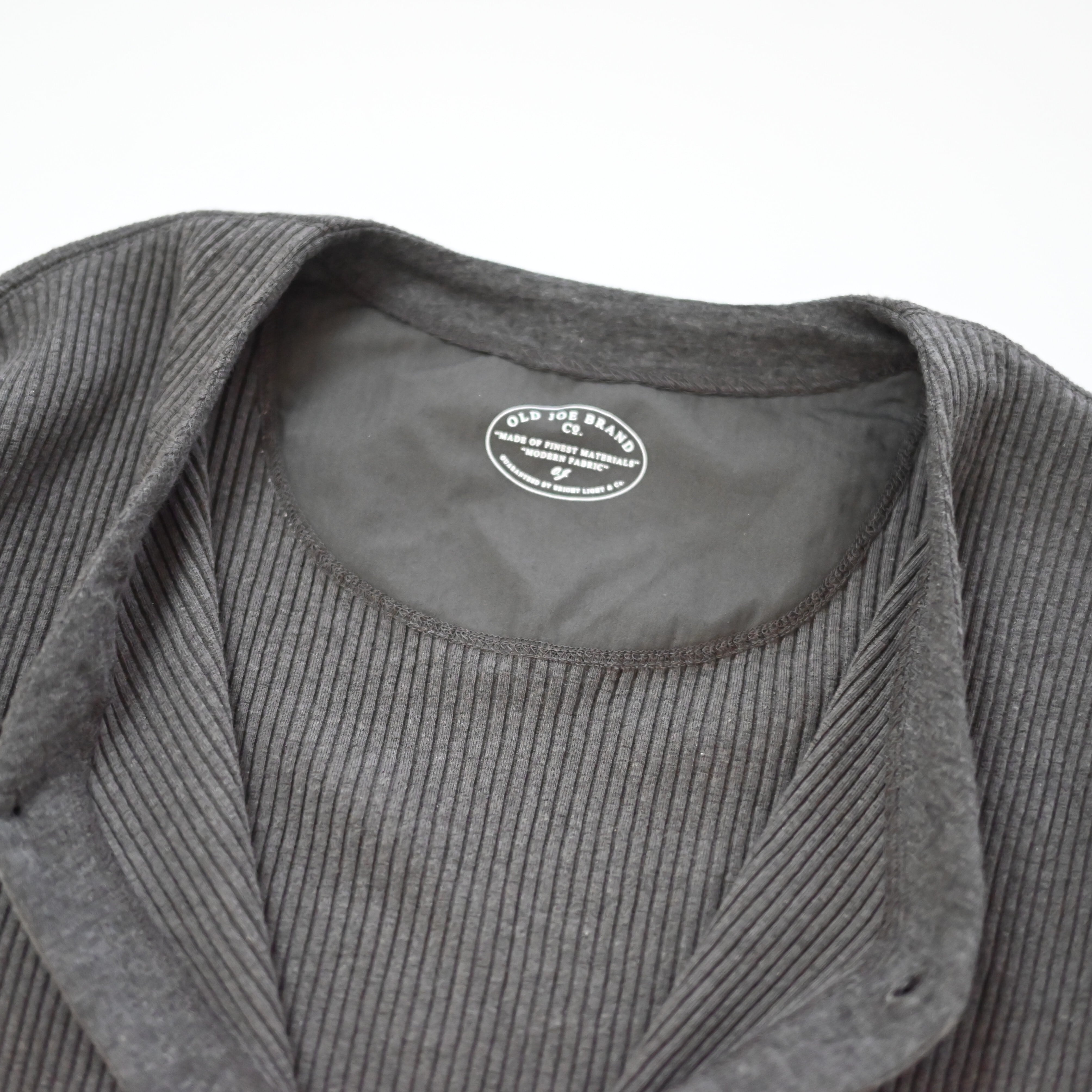 OLD JOE / BUTTON FRONT COTTON YAK RIBED SHIRTS | GANKO