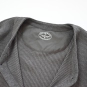 OLD JOE / BUTTON FRONT COTTON YAK RIBED SHIRTS