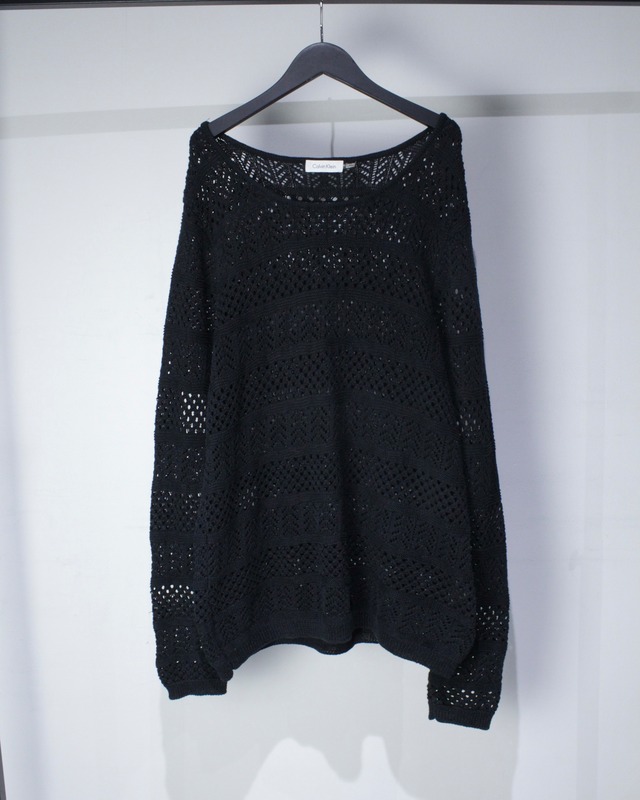 【Caka BLACK】“Calvin Klein” Loose Pullover Knit