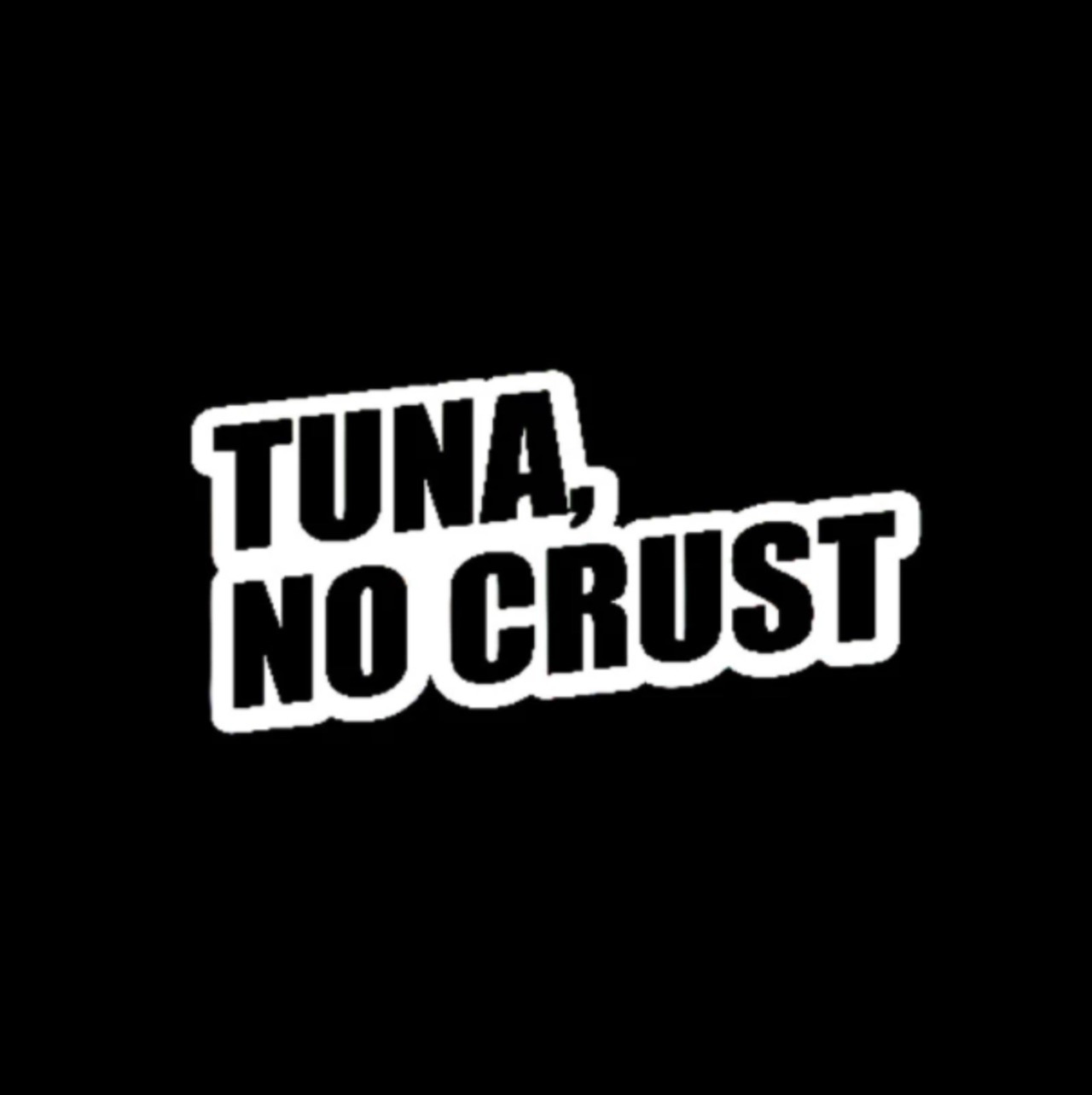 カッティングステッカー（Tuna,NoCrust #2）