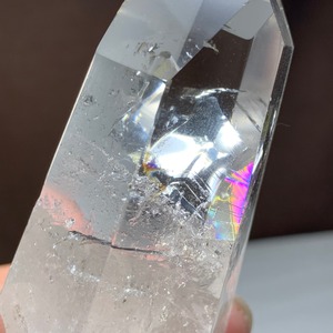 4.トカンティンス州産・アイリス水晶ポイント