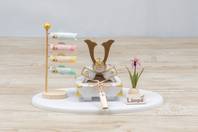 ミニチュアセット　2-554　Lampo　兜飾りセット