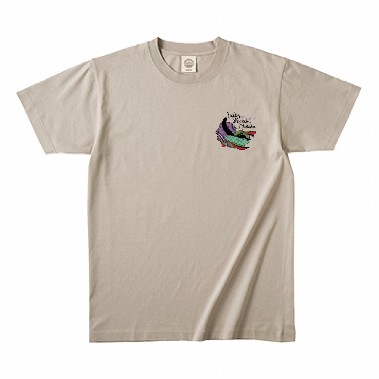 ★STONE ★オーガニックコットン バックロゴ Tシャツ オーガニックコットンTシャツ Lady Murasaki Shikibu 【紫式部