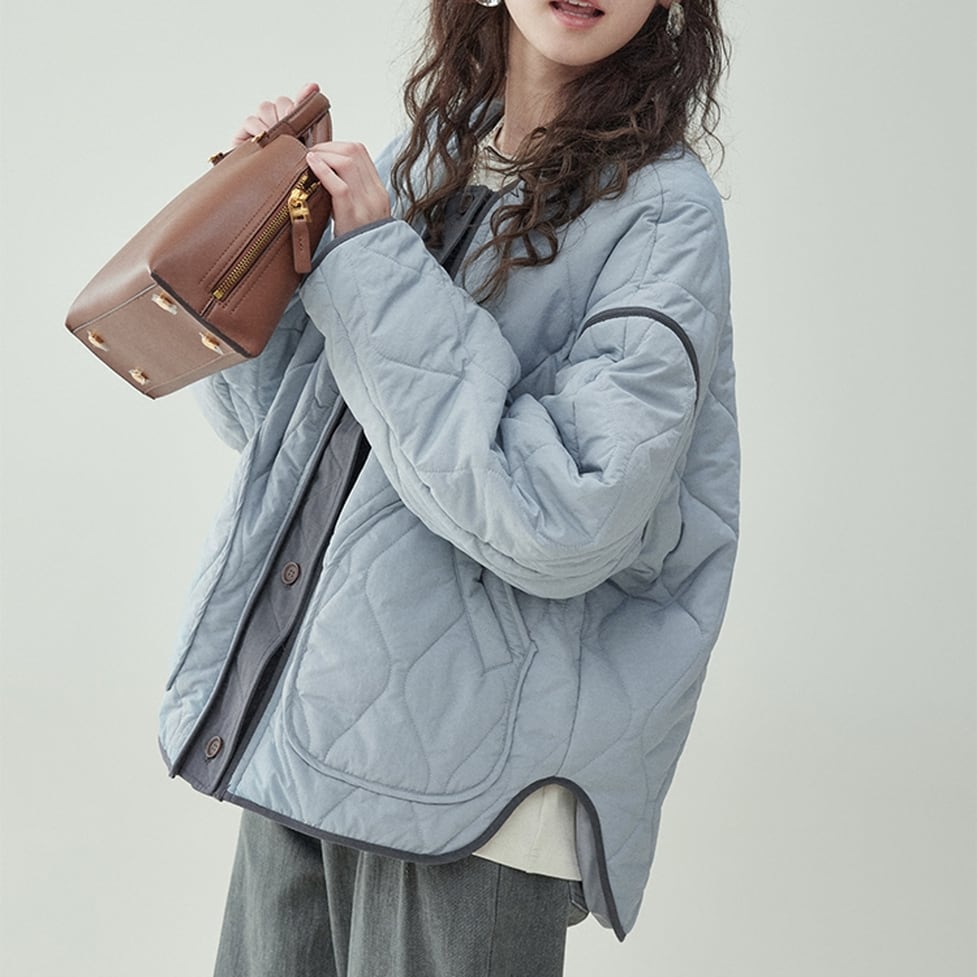 パイピングキルティングジャケット MR0195