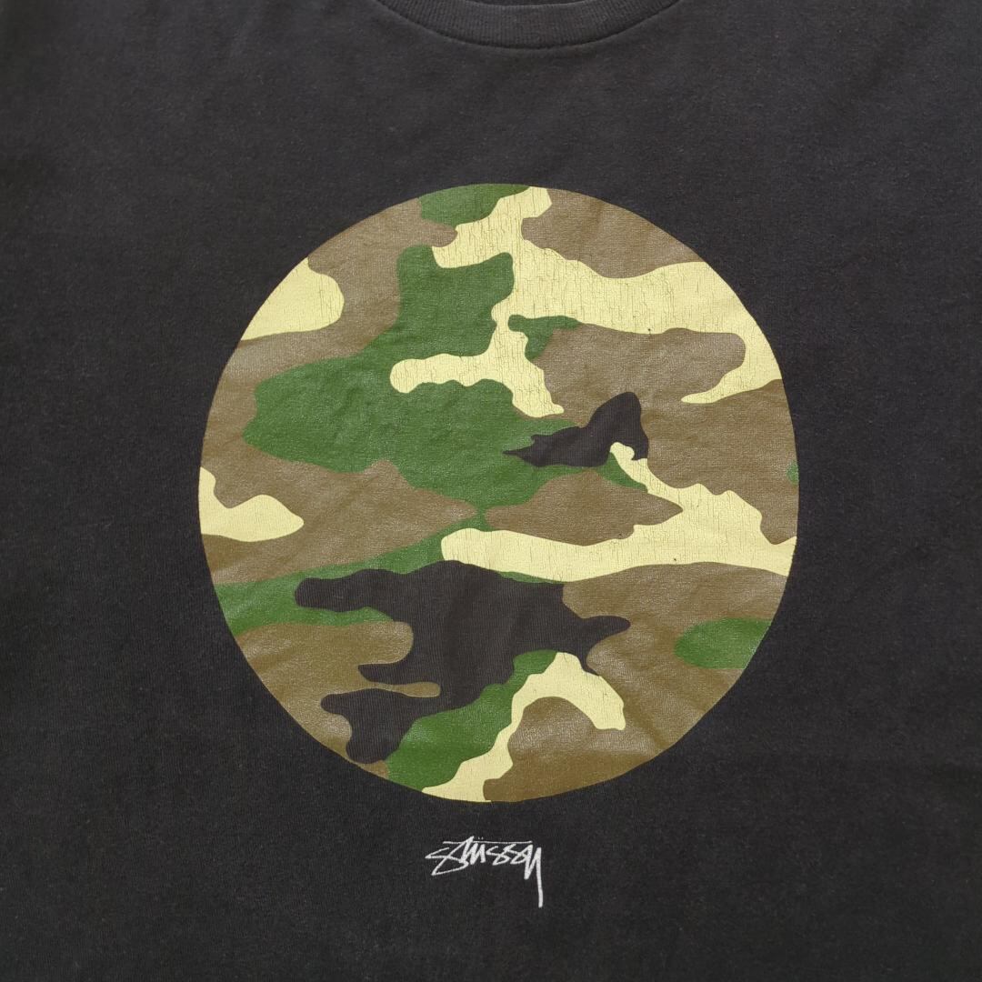 Stussy カモフラージュプリント Tシャツ Stussy カモフラージュプリント Tシャツ