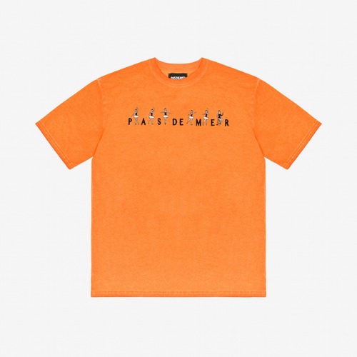 【PAS DE MER/パドゥメ】BALLET T-SHIRT Tシャツ / ORANGE