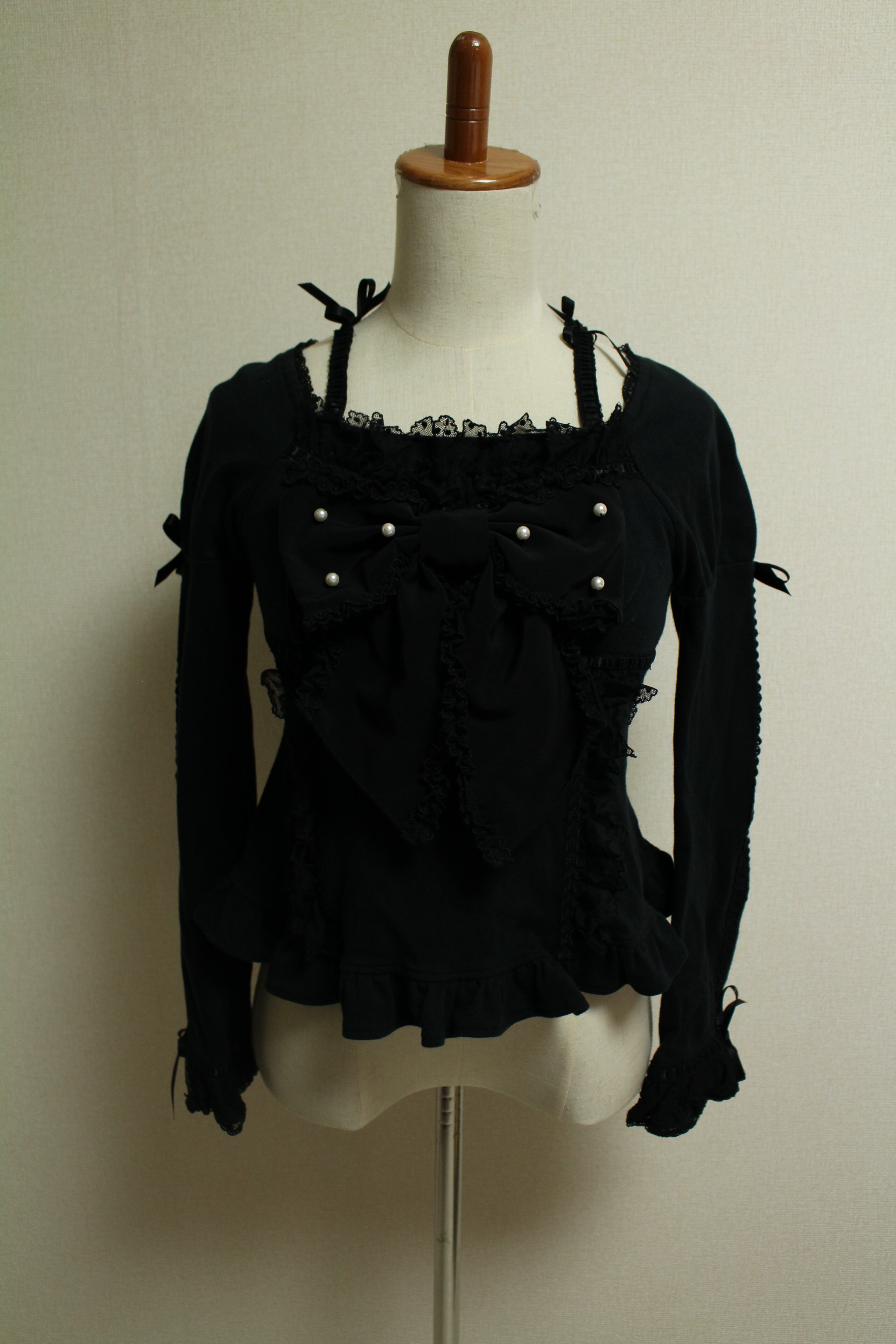 Angelic Pretty シフォンリボンスクエアカットソー