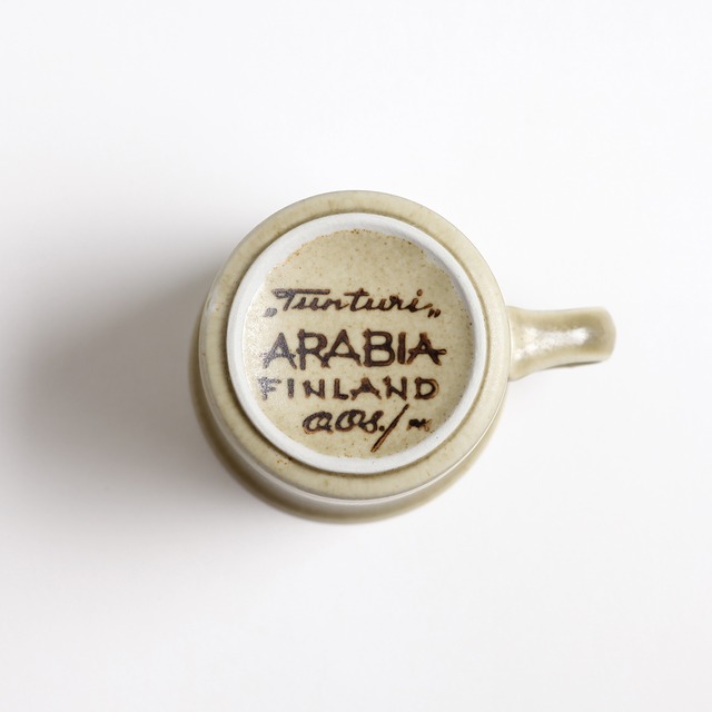 ARABIA アラビア Tunturi トゥントゥリ コーヒーカップ＆ソーサー - 6 北欧ヴィンテージ