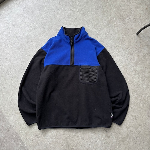 90s Eddie Bauer "EBTEK" half zip fleece pullover【仙台店】