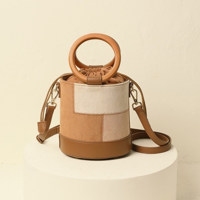 Brown bucket bag KRE1400