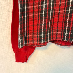 FIVE BROTHER リメイク チェックシャツ