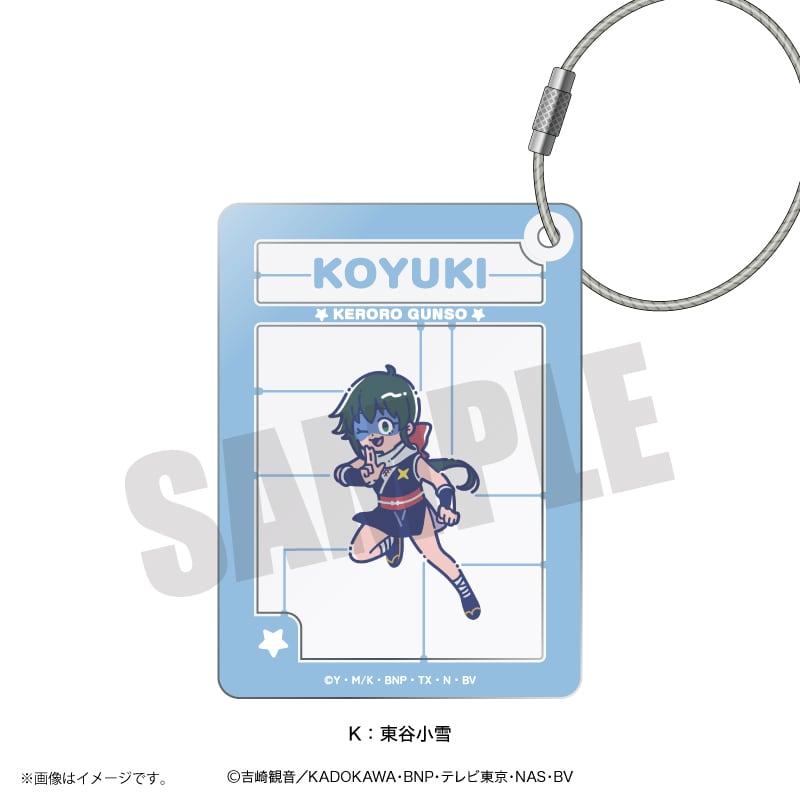 アニメ『ケロロ軍曹』 れとぽぷ プラモデル風アクリルキーホルダー K