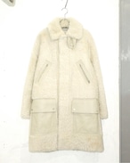 HERMES Sheep Skin × Mouton Coat FRANCE製