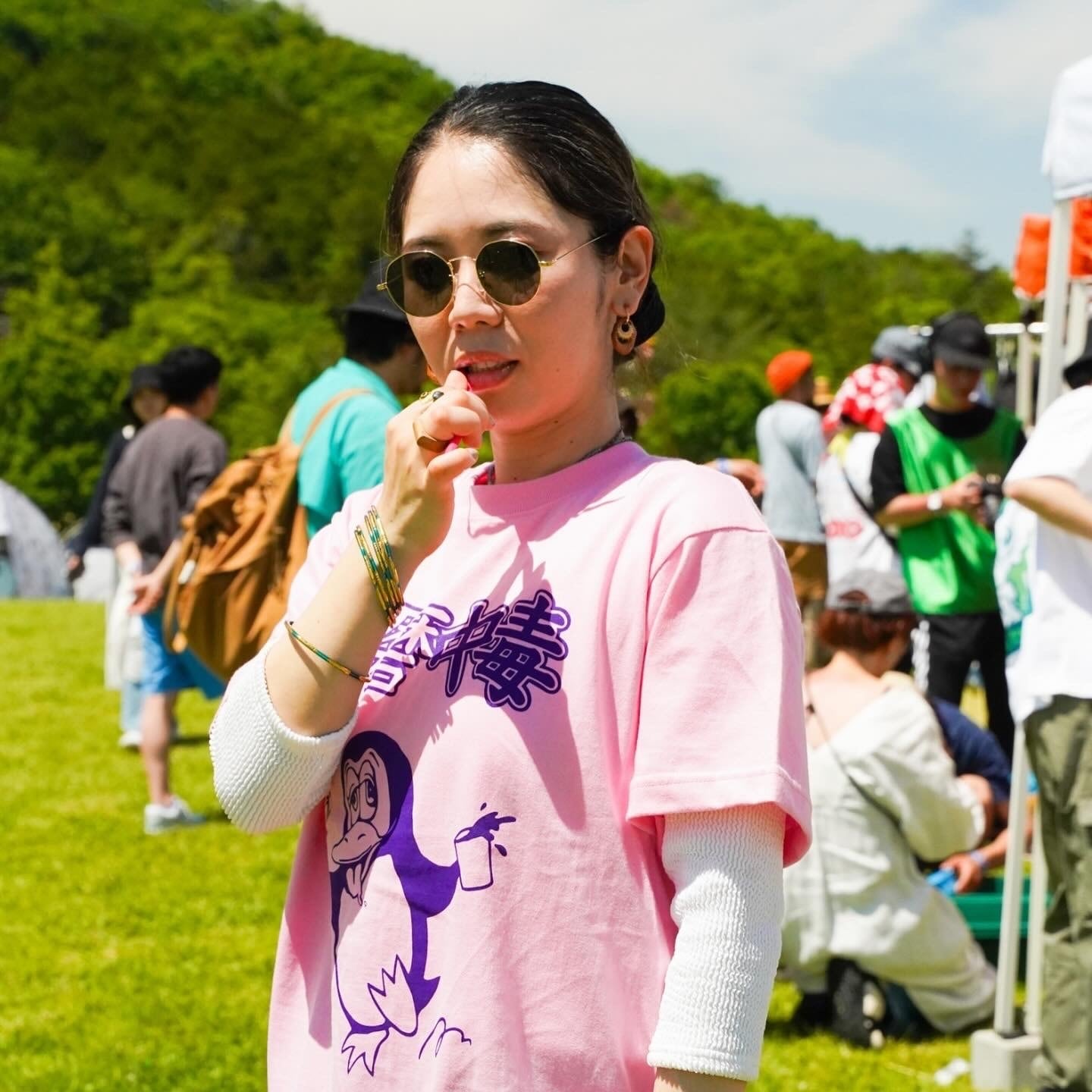 齒磨中毒 PENGUIN T-SHIRT (グレープ) | ハミガキ団 ONLINE STORE