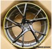 22インチ M STYLE SATIN BLACK YELLOW LINEホイール ランボルギーニ ウルス 22X10 22X11.5 4本セット -BRN-11399