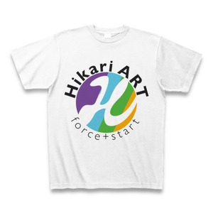 HikariART　ロゴ（スクエア）Tシャツ