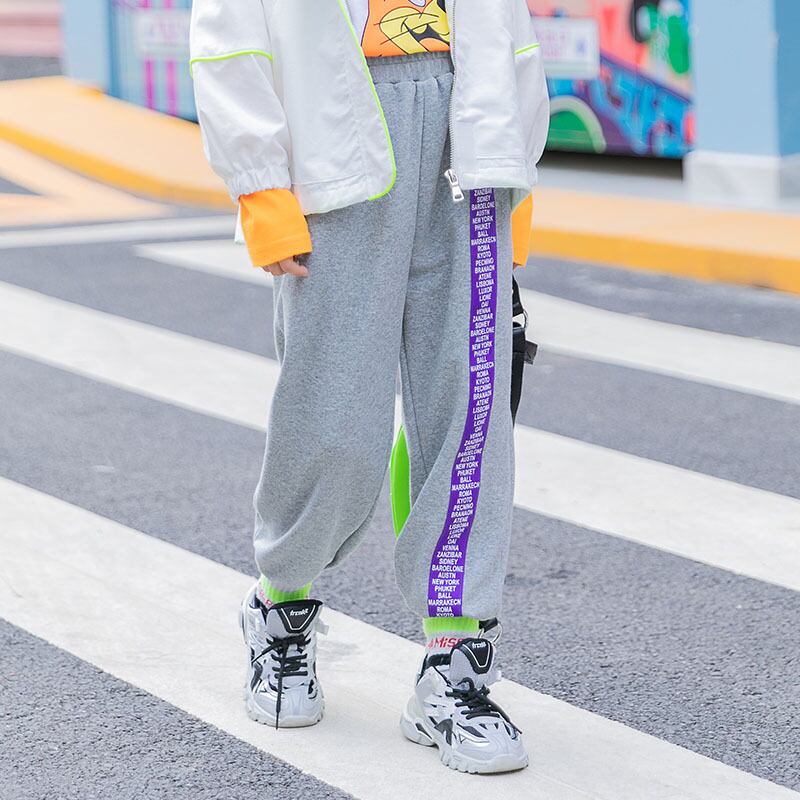 女の子のズボン2021年春の大きな子供用スポーツおよびレジャーパンツの新バージョン トレンディボーイ83273293836