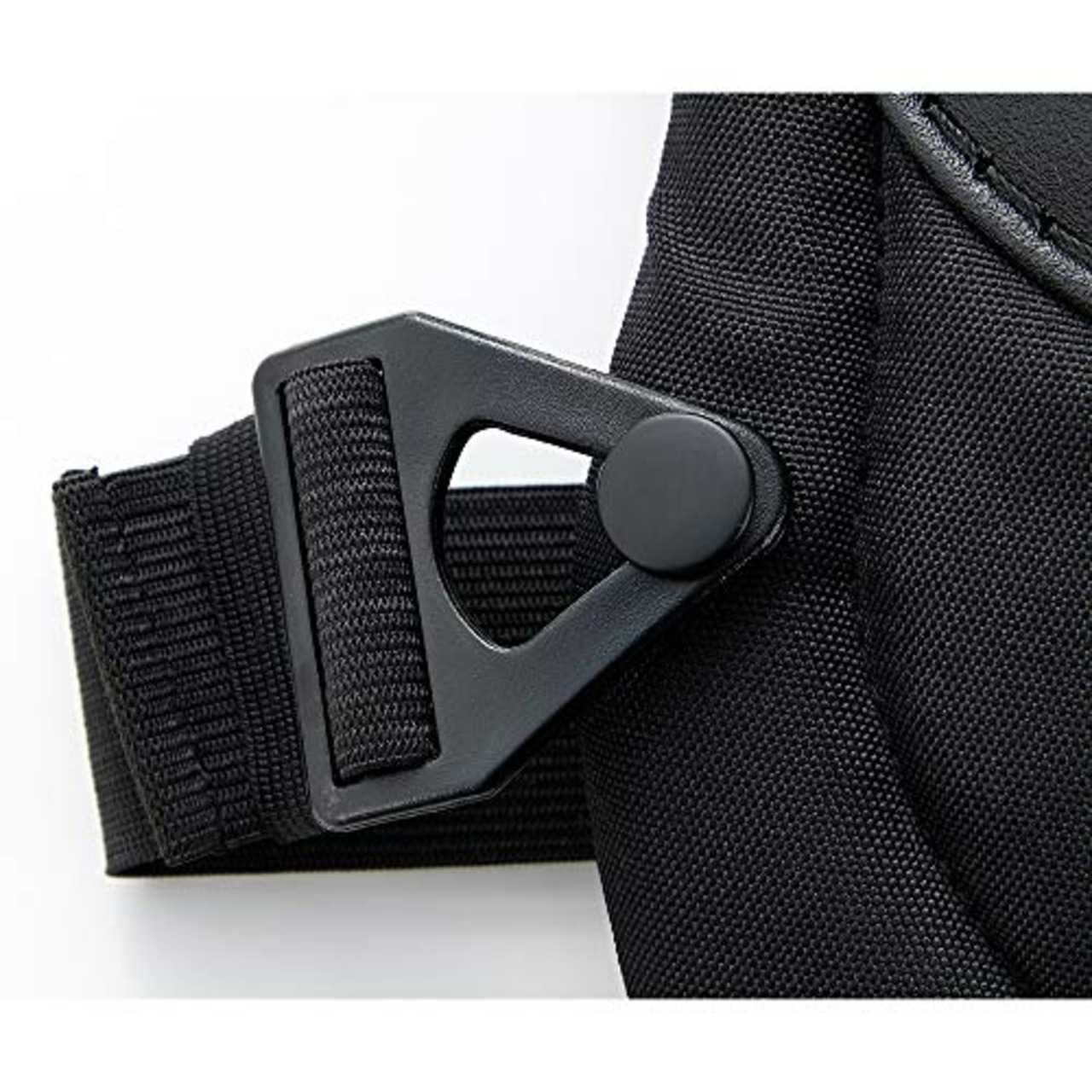 トラスコ中山(TRUSCO) 膝パッド バックルタイプ 黒 両足2個セット KPBT-BK