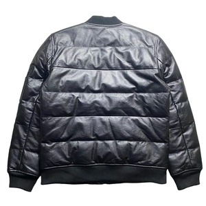 BOLINI leather down jacket