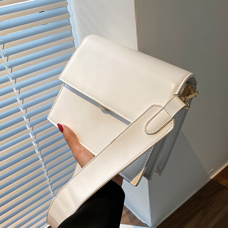 スタイルサマー 夏物 スクウェア メッセンジャーバッグ ワイドショルダー 手作りハンドバック38204007815