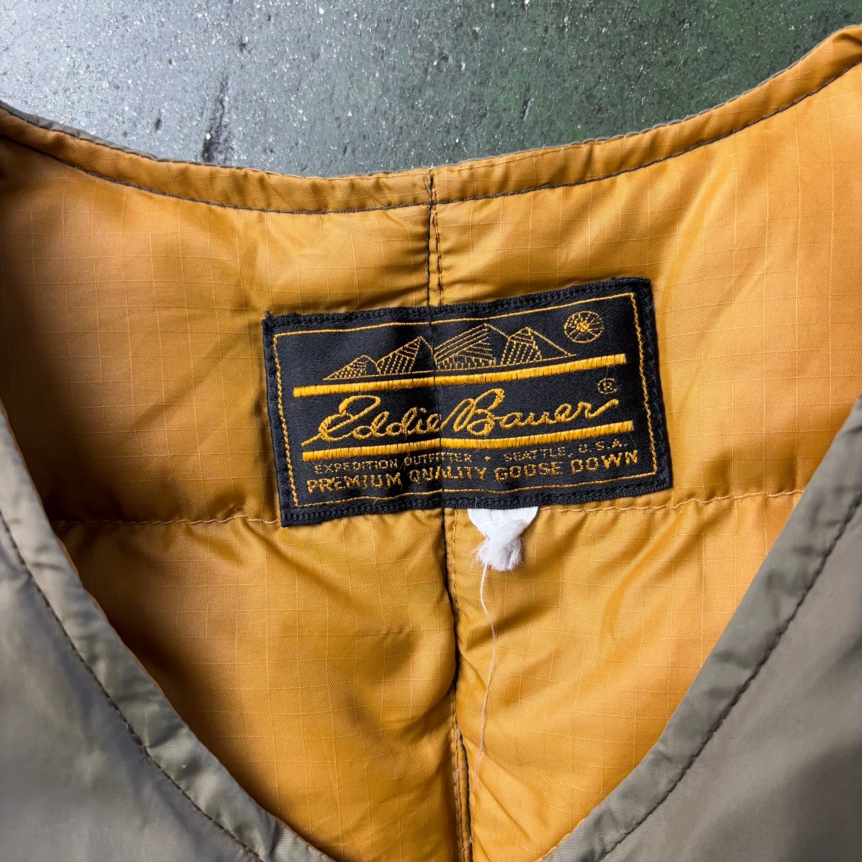 70's~80's Eddie Bauer GOOSE DOWN Vest 70年代~80年代 エディー 70's~80's Eddie Bauer GOOSE DOWN Vest 70年代~80年代 エディー