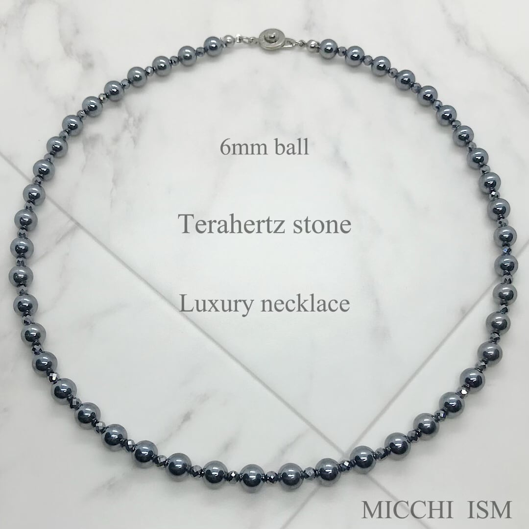 LUXURY necklace 高純度 テラヘルツ鉱石ネックレス セレブスタイル ...