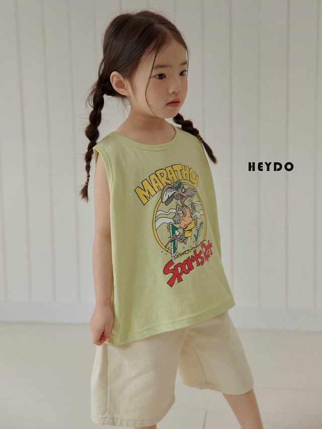《送料無料》マラソンノースリーブT：kids【HEYDO】※お取り寄せ