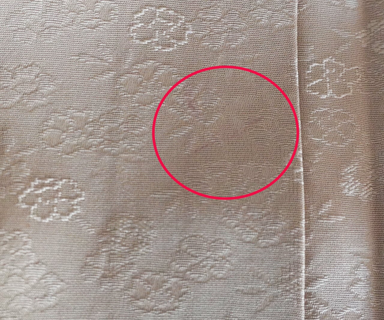 袷】灰梅地 桜地紋 色無地 | 大山キモノ・ちぇらうなぼるた