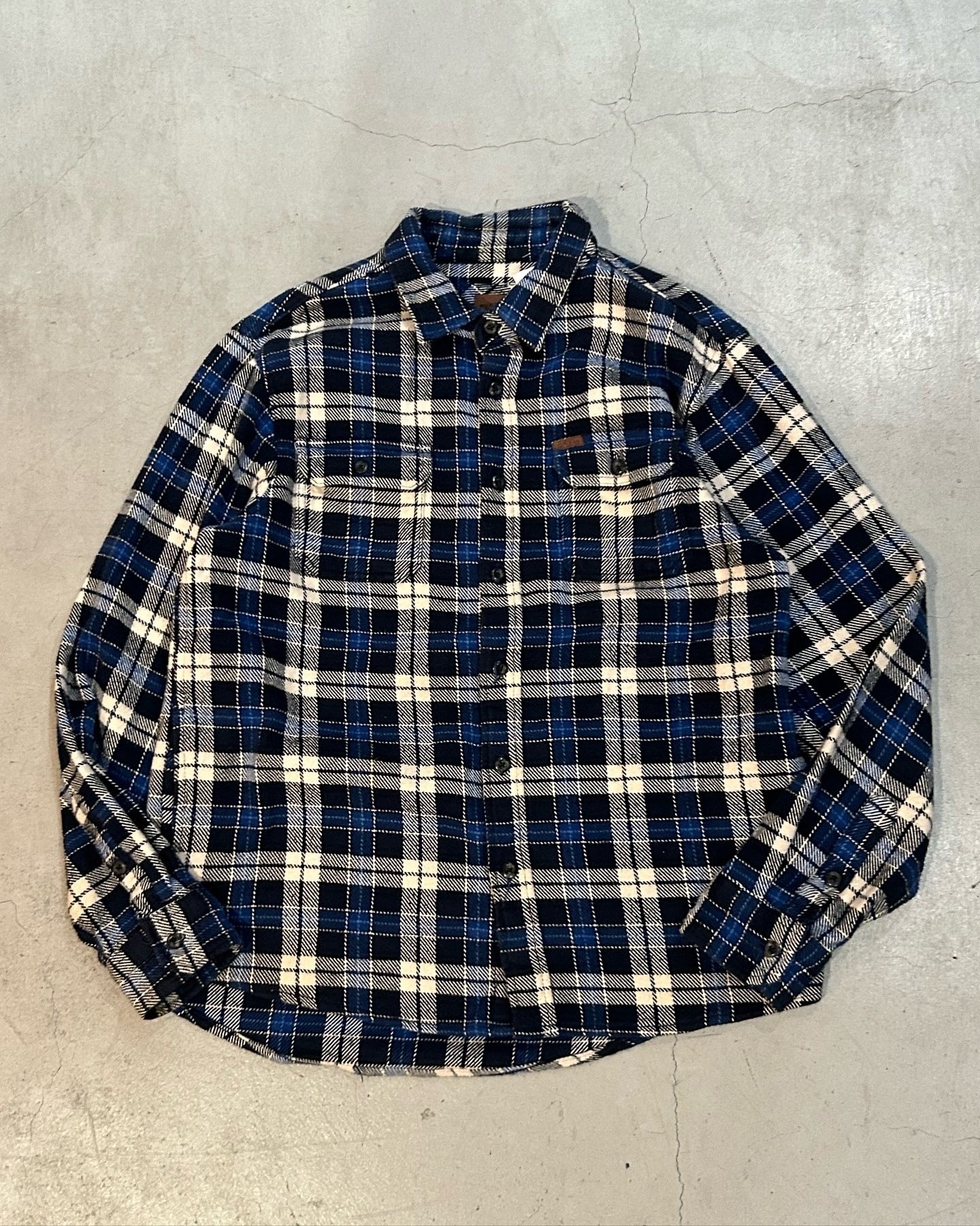 2000s ORVIS heavy flannel shirt【高円寺店】