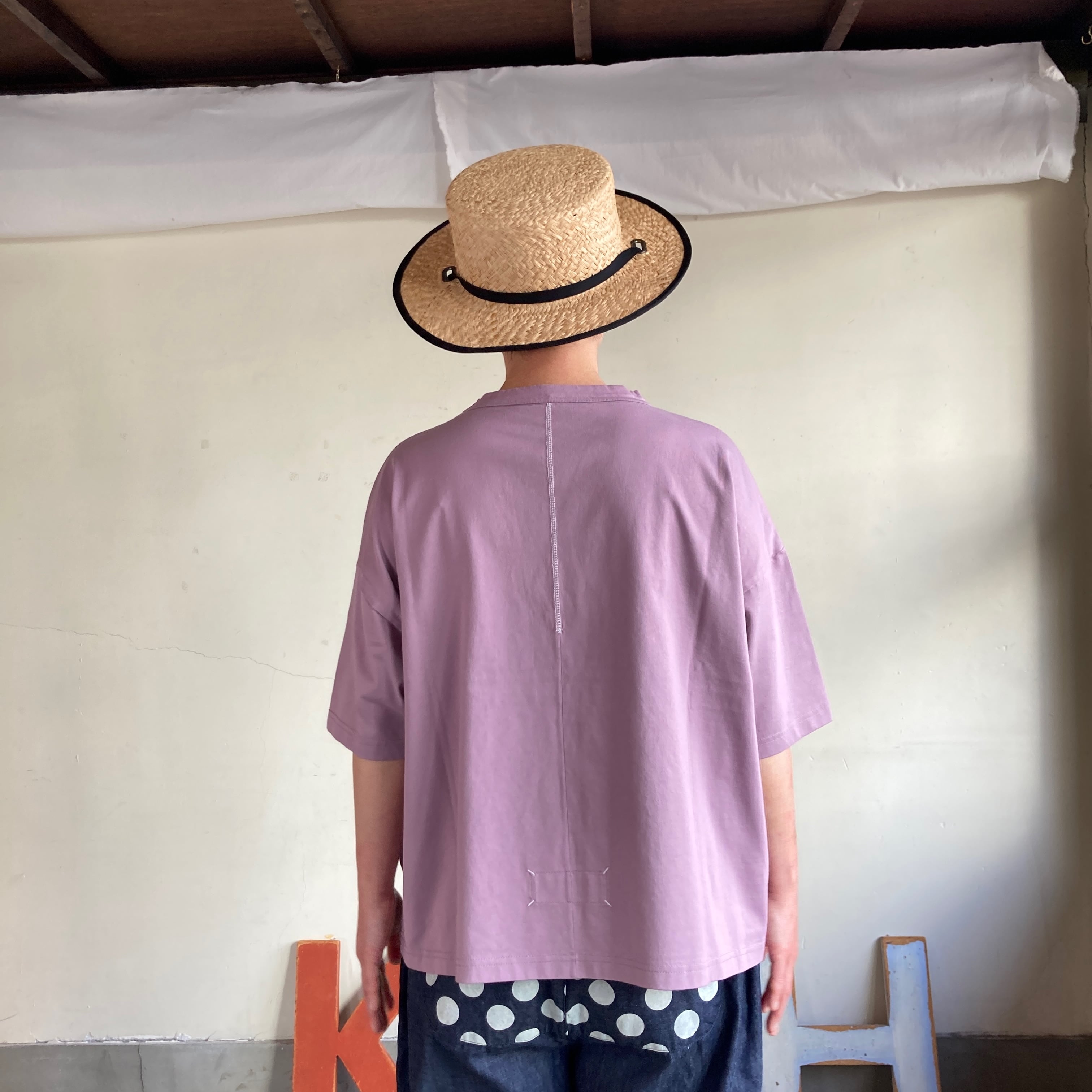首まわりしっかり五分袖Tシャツ Girl'sTシャツ 62C42 サイズF | 快晴堂