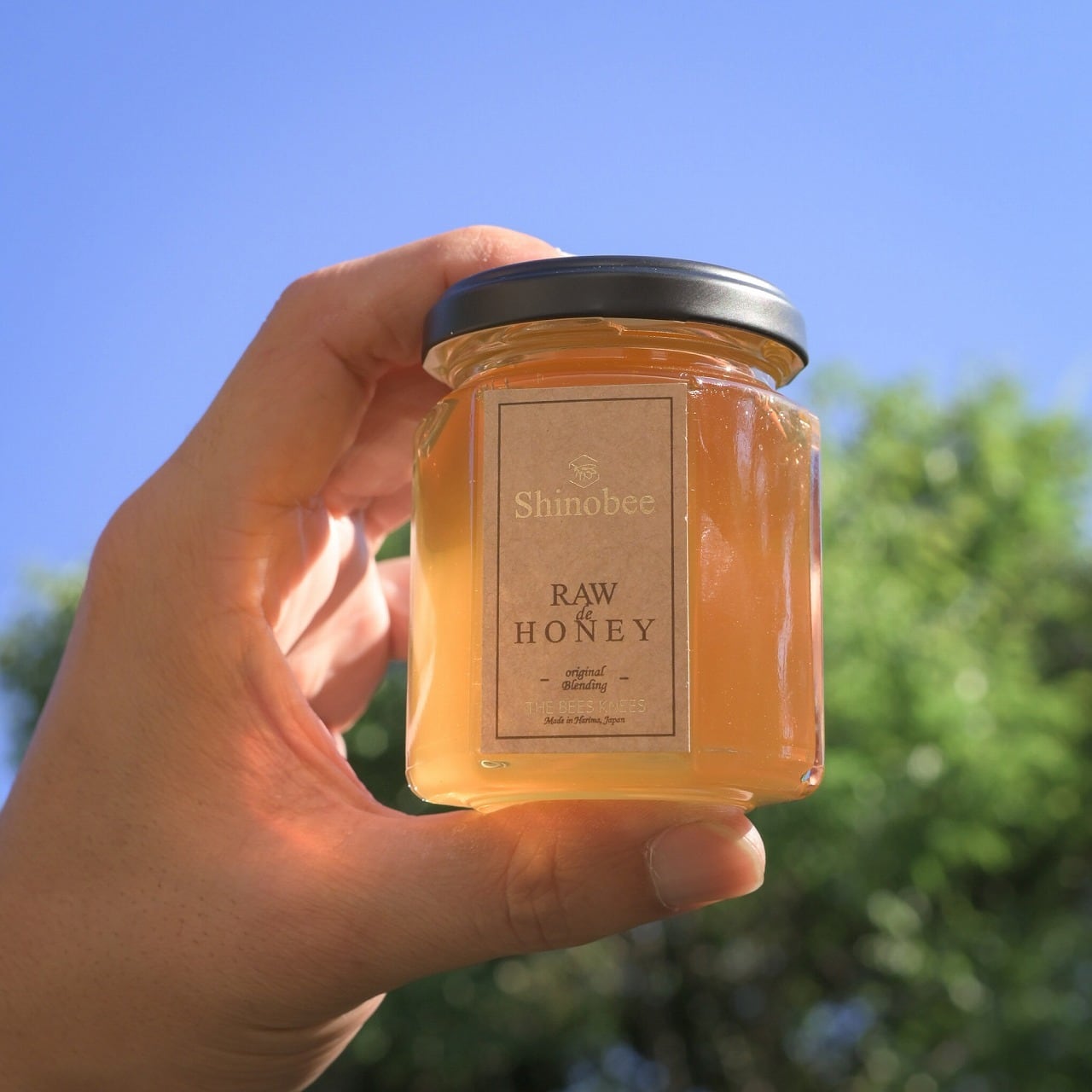 オリジナルブレンド〈Shinobee Golden Ratio〉非加熱生はちみつ 125 g