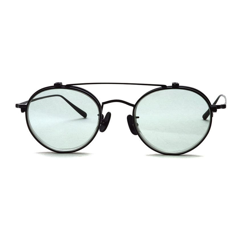 A.D.S.R. / LARS 01(b) / MatteBlack - Clear Green Flat lenses