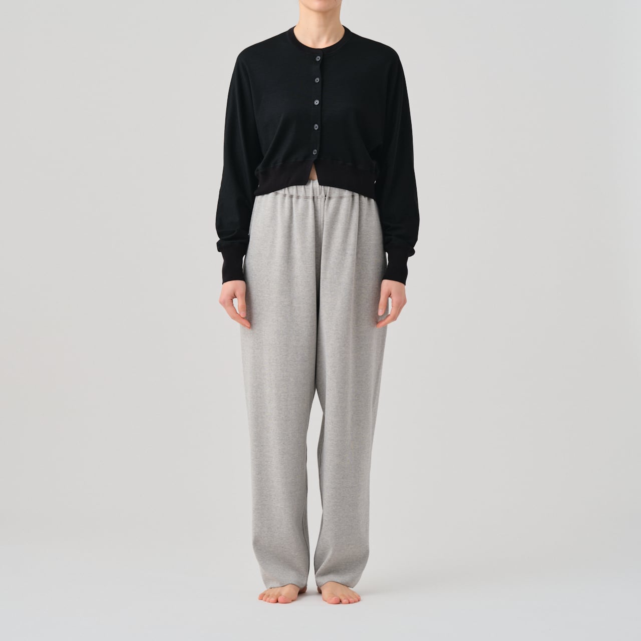 High Twist Summer Wool Balancircular® Crew Neck Cropped Knit
